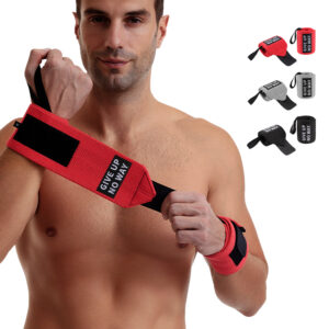 6107# Trendy Elastic Wrist Wraps for Weightlifting and Sports activities