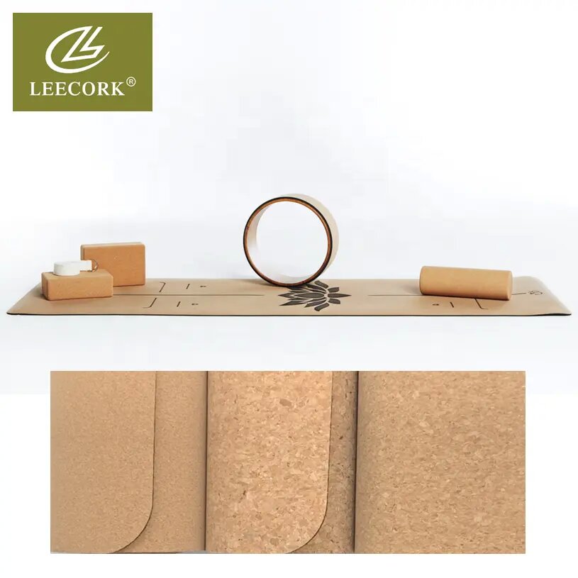 LEECORK Customized Eco-Pleasant Non-Slip 6mm Yoga Mat for Wholesale Health and Gymnasium Use