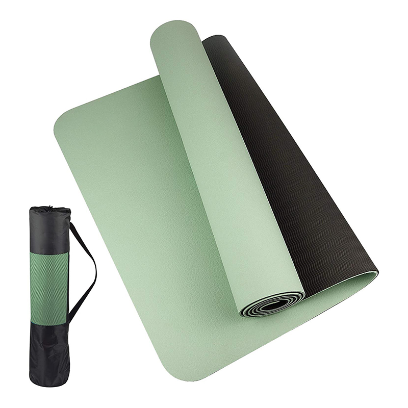 Premium Non-Slip Sturdy TPE Pilates and Yoga Mat for Health and Health club Use