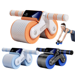 Qishuang Revolutionary Elbow Help Curler – Health Gear for Belly Exercises with Automated Rebound Belly Train Wheel